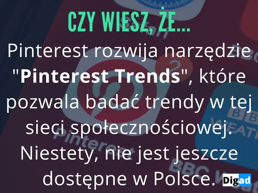 co to jest pinterest trends