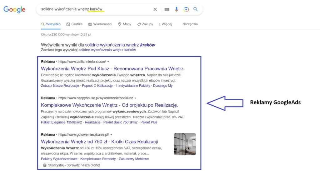 Reklama warsztatu samochodowego. 5 przykładów i wzorów skutecznych reklam 3 przyklad reklam w googleads